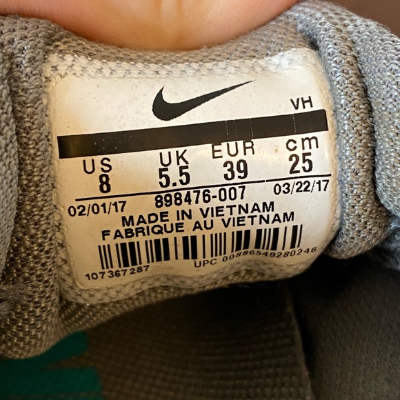 Nike Flex 2017 Run Sneakers - Size 8 - Picture 10 of 14